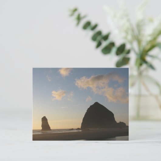 Haystack Rock, Cannon Beach Briefkaart (Staand voorkant)