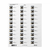 Haystack Rock, Cannon Beach Etiket (Full Sheet)