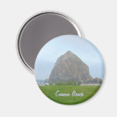 Haystack Rock, Cannon Beach Magneet (Voorkant / Achterkant)