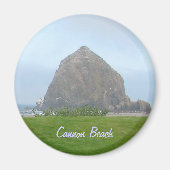 Haystack Rock, Cannon Beach Magneet (Voorkant)