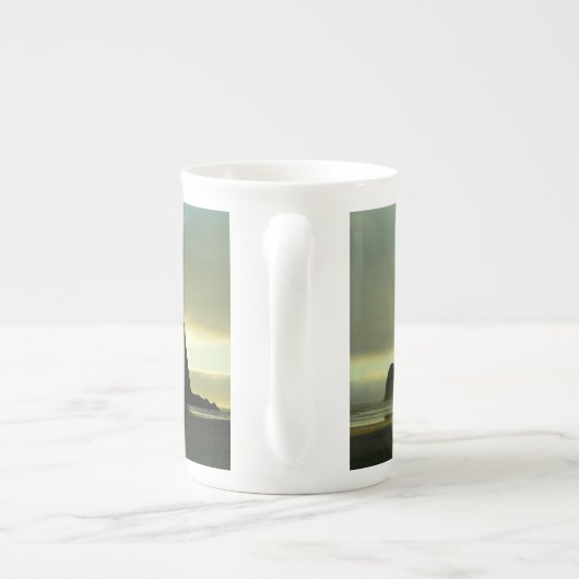 Haystack Rock, Cannon Beach of. Mok (Achterkant)