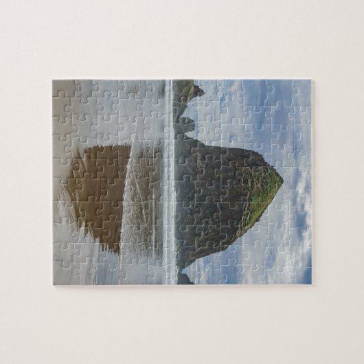 Haystack Rock, Cannon Beach, Oregon Legpuzzel (Horizontaal)