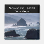Haystack Rock - Cannon Beach Oregon Magnet (Voorkant)
