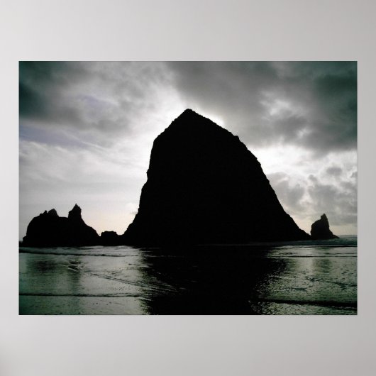 Haystack Rock-Cannon Beach, Oregon Poster (Voorkant)