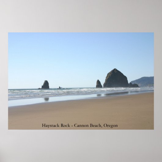 Haystack Rock - Cannon Beach, Oregon Poster (Voorkant)