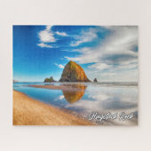 Haystack Rock, Cannon Beach, Oregon, VS Legpuzzel (Horizontaal)