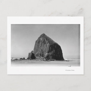 Haystack Rock in Cannon Beach, Oregon Photography Briefkaart