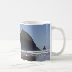 Haystack Rock kanon strand Oregon Koffiemok