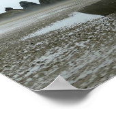 Haystack Rock Reflection, Cannon Beach, Oregon Poster (Hoek)