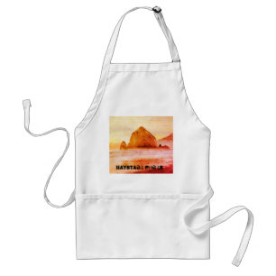 Haystack Rock....Rocks Standaard Schort