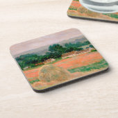 Haystack van Giverny - Claude Monet - 1886 Bier Onderzetter (Linkerzijde)