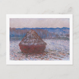 "HAYSTACKS" 1890-1891 CLAUDE MONET BRIEFKAART