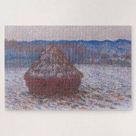 "HAYSTACKS 1890 -91" DOOR CLAUDE MONET PUZZLE LEGPUZZEL