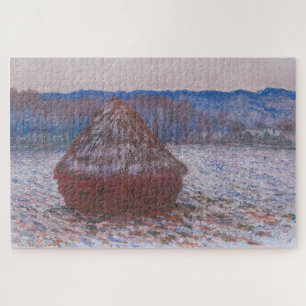 "HAYSTACKS 1890 - 91" DOOR CLAUDE MONET PUZZLE LEGPUZZEL