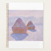 Haystacks by Claude Monet Planner (Voorkant)