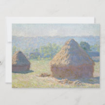 Haystacks Einde van Summer Claude Monet