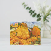 Haystacks in Provence door Vincent van Gogh Briefkaart (Staand voorkant)