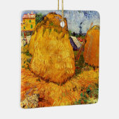 Haystacks in Provence door Vincent van Gogh Keramisch Ornament (Rechts)