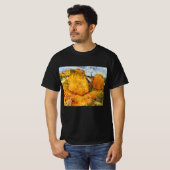 Haystacks in Provence door Vincent van Gogh T-shirt (Voorkant volledig)