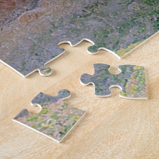 Haystacks Midday Monet Fine Art Legpuzzel (Zijkant)