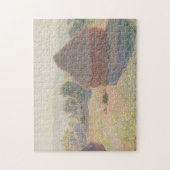 Haystacks Midday Monet Fine Art Legpuzzel (Verticaal)