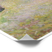 Haystacks op Noon, 1890 Poster (Hoek)