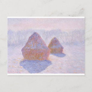 Haystacks van Claude Monet Briefkaart
