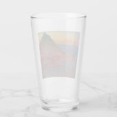 Haystacks (van Claude Monet) Glas (Achterkant)