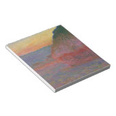 Haystacks (van Claude Monet) Notitieblok (Schuin)