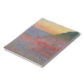Haystacks (van Claude Monet) Notitieblok (Linkerzijde)