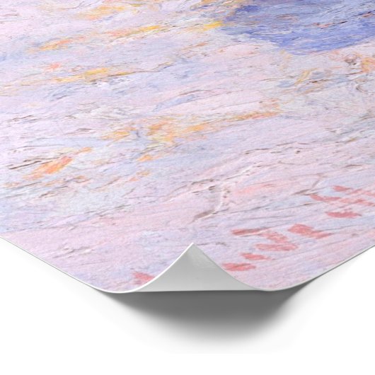 Haystacks van Claude Monet Poster (Hoek)