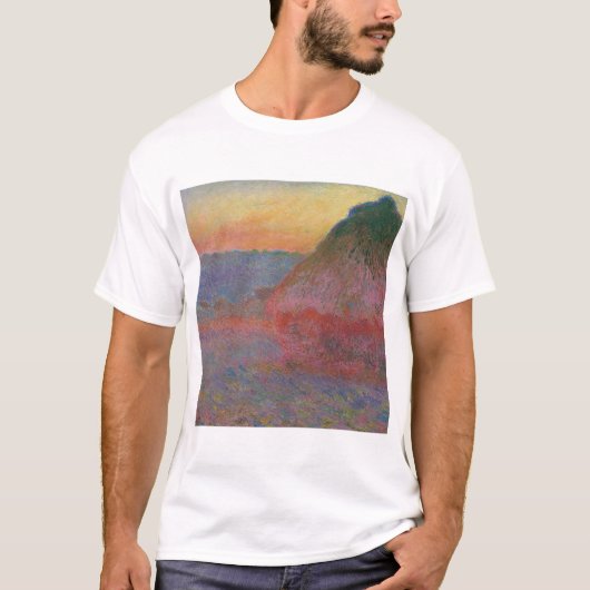 Haystacks (van Claude Monet) T-shirt (Voorkant)