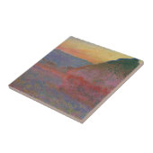 Haystacks (van Claude Monet) Tegeltje (Zijkant)