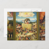 Haywain, 1515 briefkaart (Voorkant / Achterkant)