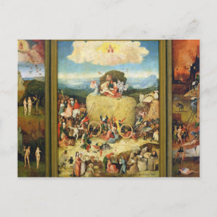 Haywain, 1515 briefkaart