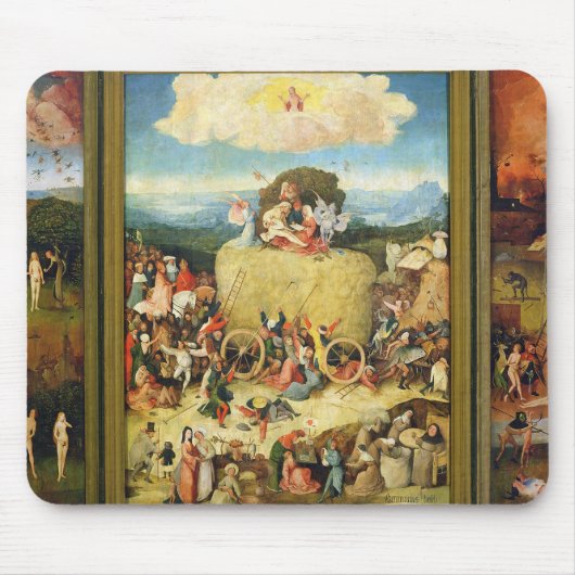 Haywain, 1515 muismat (Voorkant)