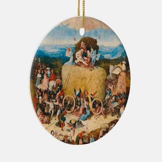 Haywain Triptych - Hieronymus Bosch Keramisch Ornament (Rechts)