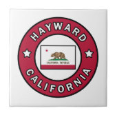 Hayward California Tegeltje (Voorkant)
