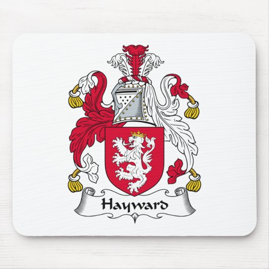 Hayward Family Crest Muismat (Voorkant)