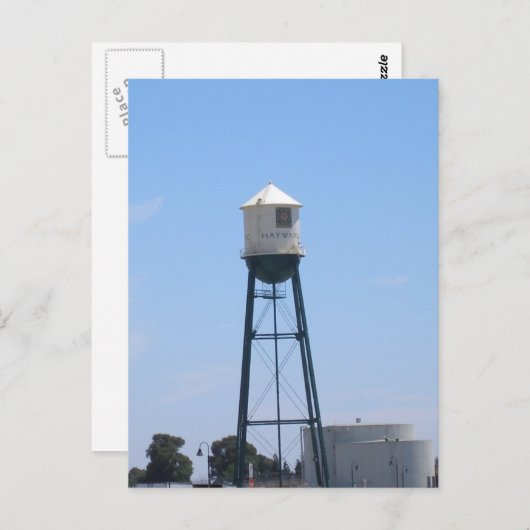 Hayward Water Tower Briefkaart (Voorkant / Achterkant)