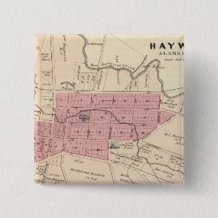 Haywards, Crist tannery Vierkante Button 5,1 Cm