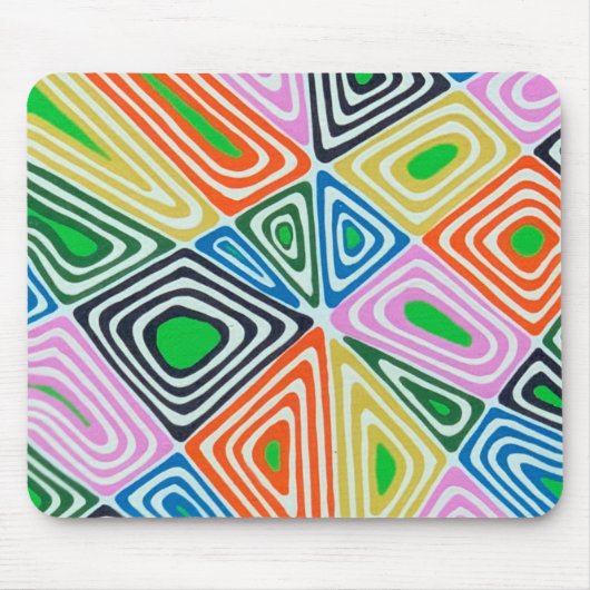 Haywire in Green Mousepad Muismat (Voorkant)