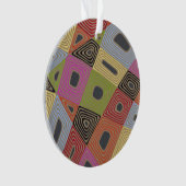 Haywire in grijs acryl Ornament (voorkant)