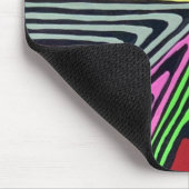 Haywire in Neon Mousepad Muismat (Hoek)