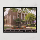 Haywood County Courthouse - Brownsville, TN Briefkaart (Voorkant)