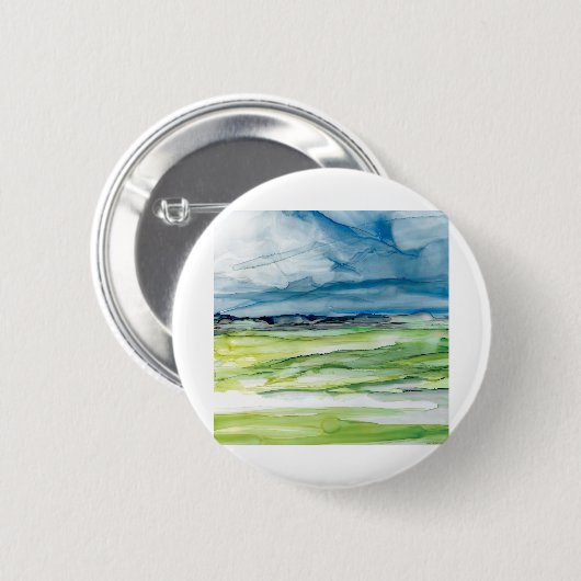 HAZ02 Spoelwater 2.tif Ronde Button 5,7 Cm (Voorkant /achterkant)