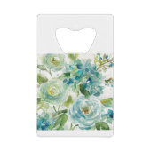 HAZ06 Cool Waterverf Floral.tif Creditkaart Flessenopener (Voorkant)