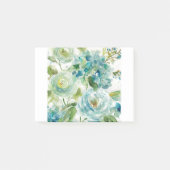 HAZ06 Cool Waterverf Floral.tif Post-it® Notes (Voorkant)