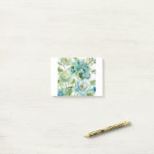 HAZ06 Cool Waterverf Floral.tif Post-it® Notes (Op bureau)