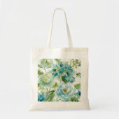 HAZ06 Cool Waterverf Floral.tif Tote Bag (Voorkant)